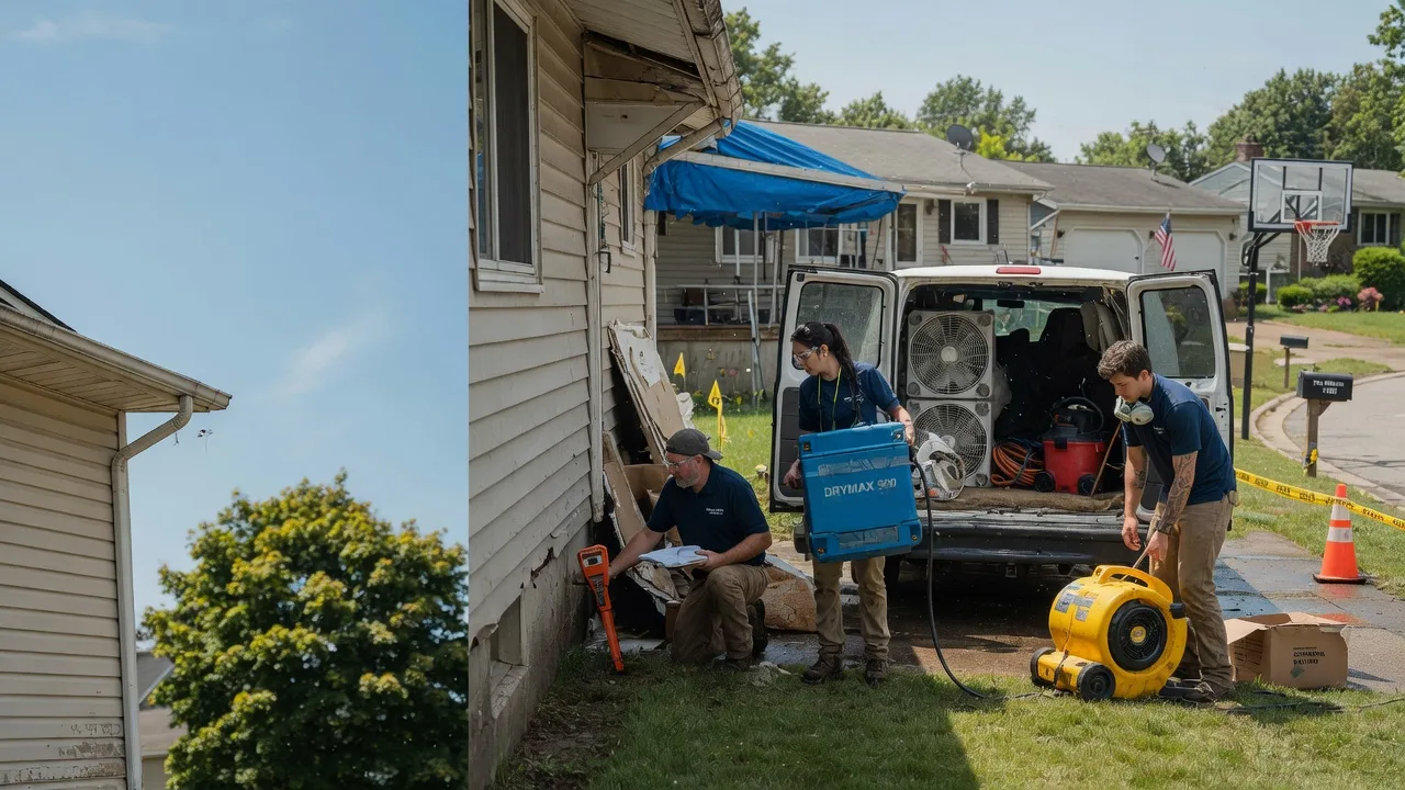Ceiling Leak Cleanup in Bulger, PA near me